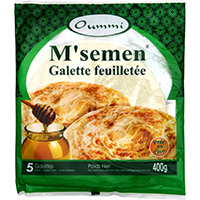 MSEMEN- 5 GALETTES-FEUILLETEE